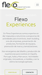 Mobile Screenshot of flexoexperiences.com